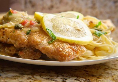 Chicken Francese ( half tray 8-10 people)
