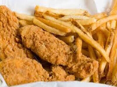 Chicken Fingers And Fries