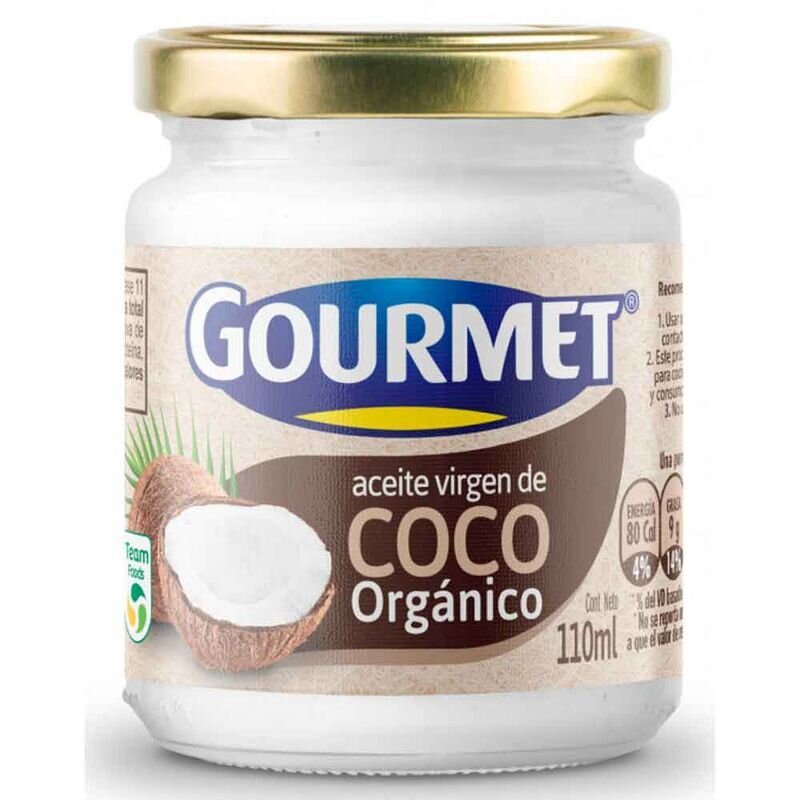 Aceite de coco organic gourmet x110