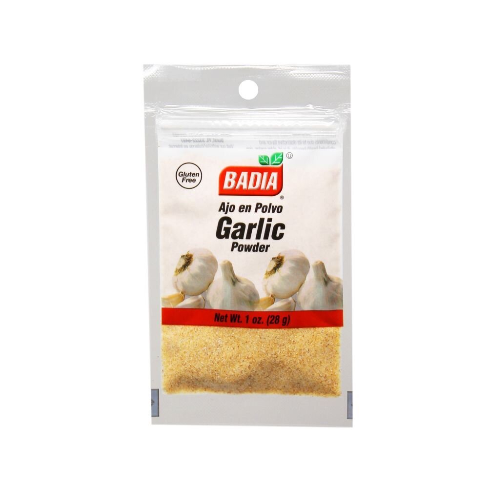 Ajo en polvo badia x28gr