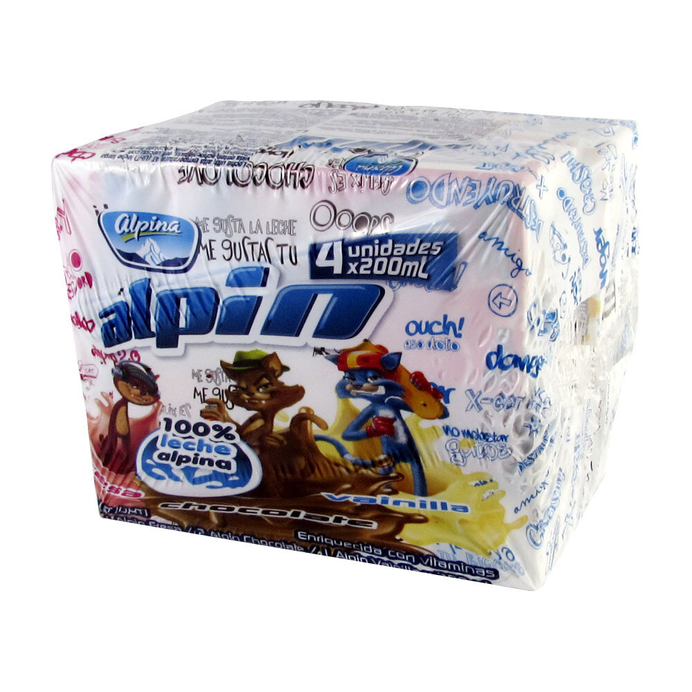 Alpin caja x4un x200ml