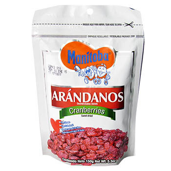 Arandanos deshidratados manitoba x1