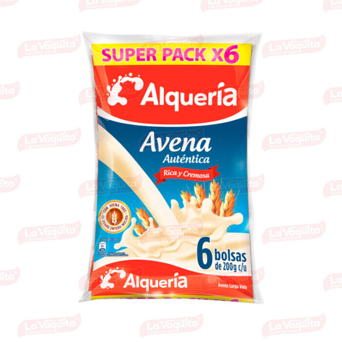 Avena alqueria casera 6x200g