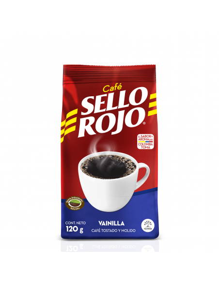 Cafe sello rojo vainilla x120g