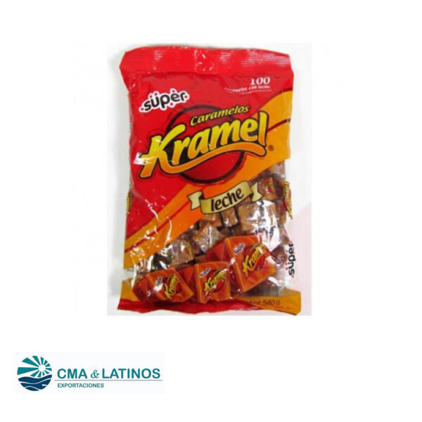 Caramelo leche kramel x100un