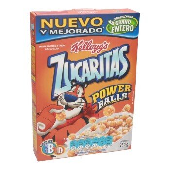 Cereal zucaritas power balls x230gr