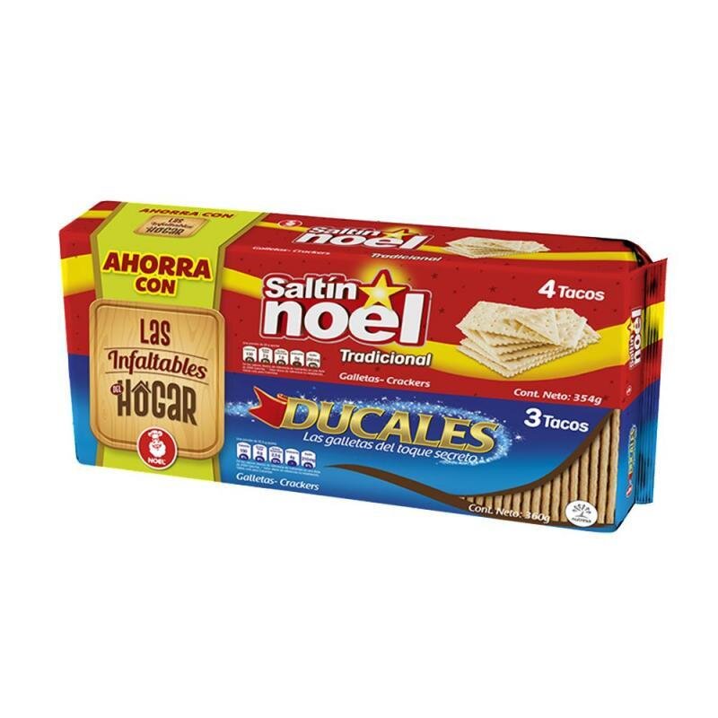 Combo galleta saltin+ducales x3un