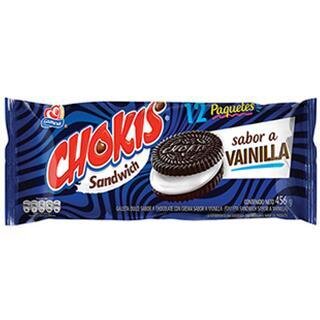 Galleta chokis vainilla x12un