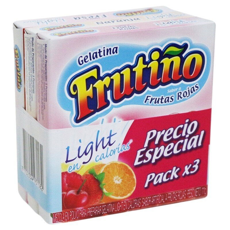 Gelatina fruti�o light x3und