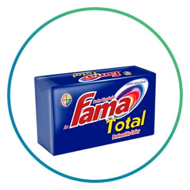Jabon fama total 3x250gr