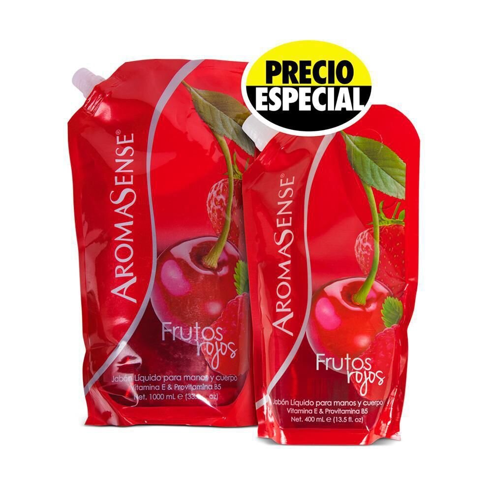 Jabon liquido aromasense x1000ml