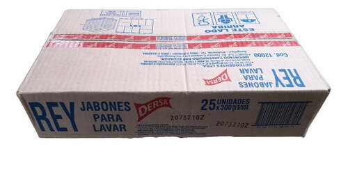 Jabon rey caja *25und