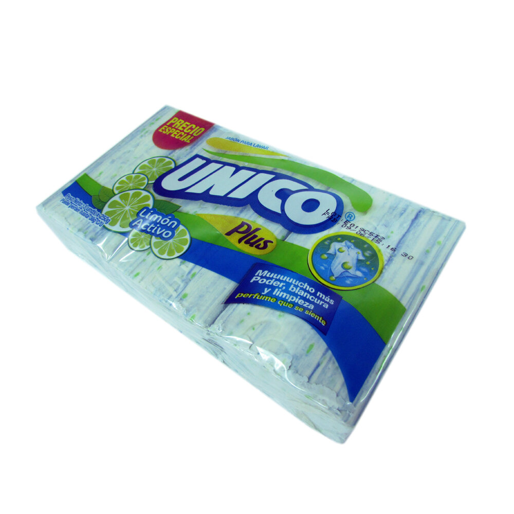 Jabon unico plus 3und x250gr p/e