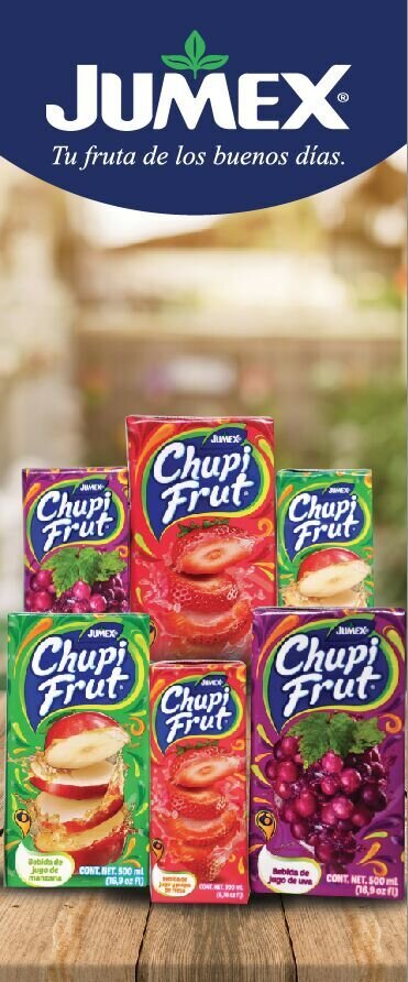 Jugo chupi frut jumex x1000ml