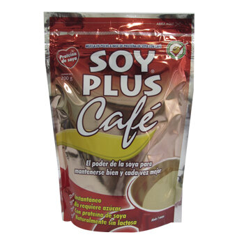 Leche soya s/plus cafe x200gr