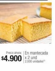 Mantecada x2und