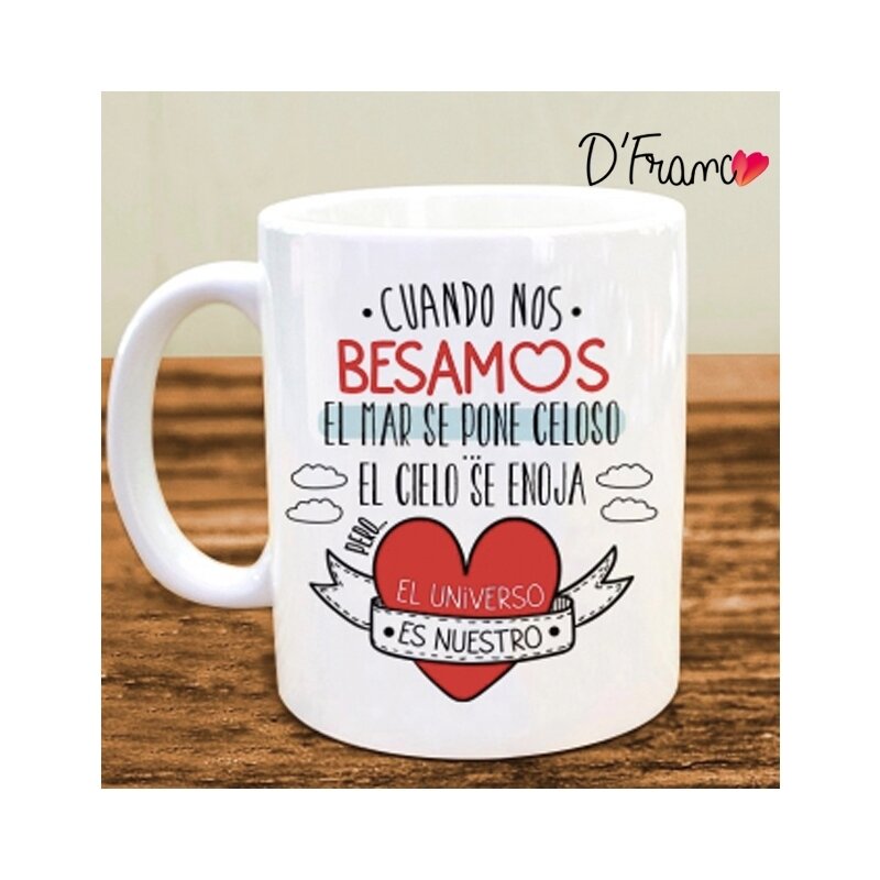 Mug 310cc fra amor y amistad corona