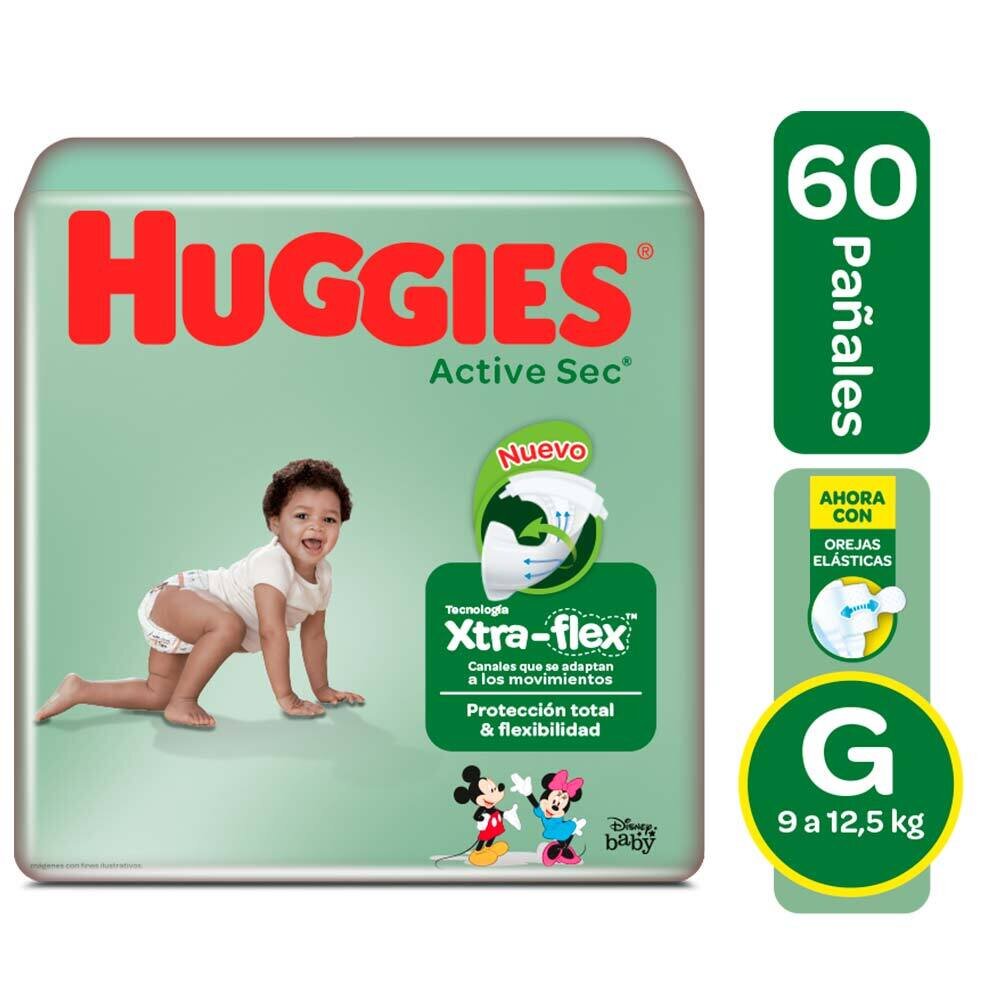 Pa�al huggies et 3 x60un