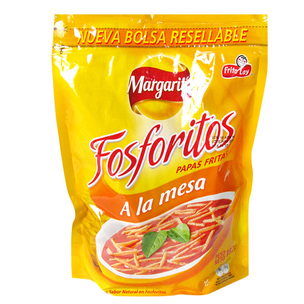 Papas margarita fosforito x182gr