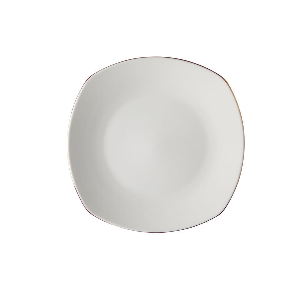 Plato pando 24.4cm cuadra zurich