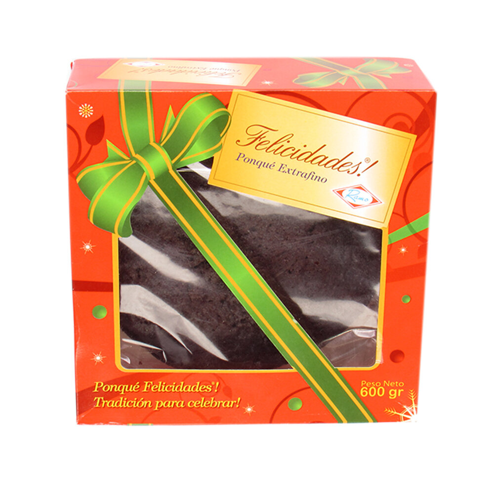 Ponque felicidades vino x600g