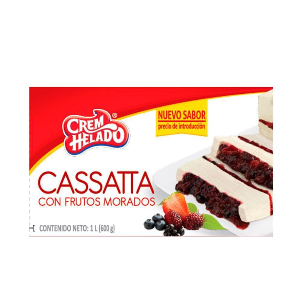 Postre cassata crem-helado x600gr