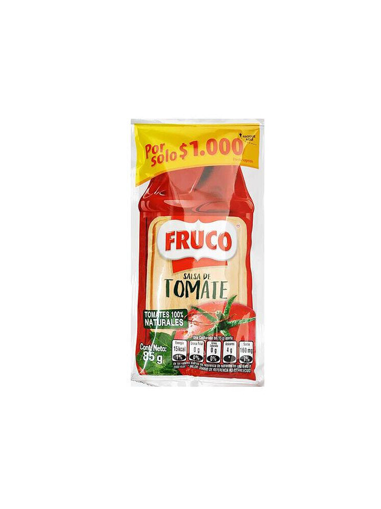 Salsa tomate fruco x80g