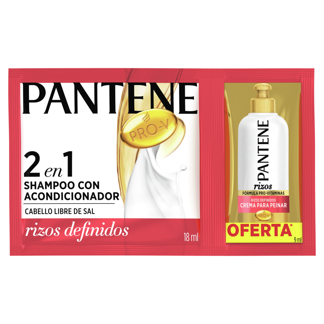 Shampo pantene+crema pp x18ml