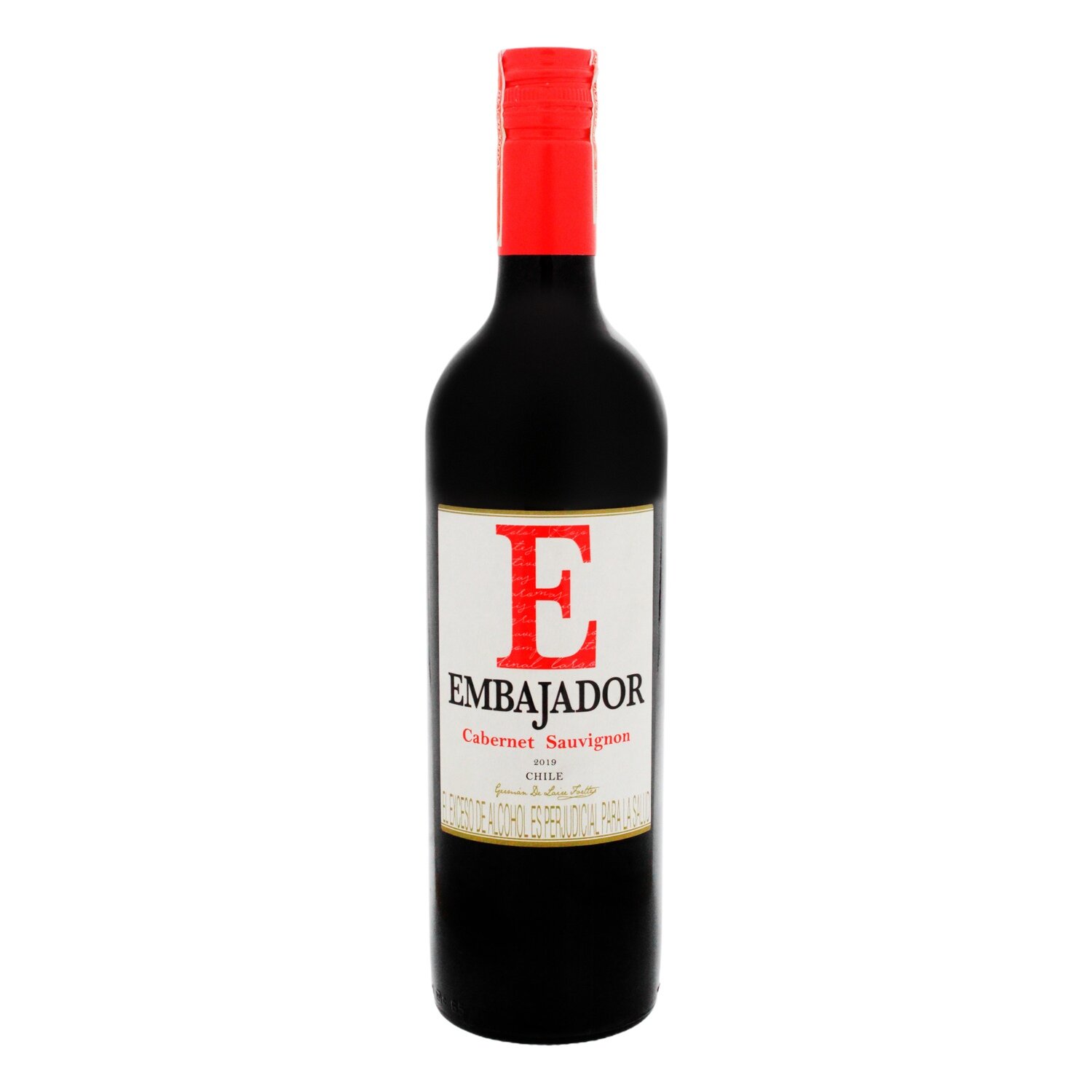 Vino embajador cabernet x750ml