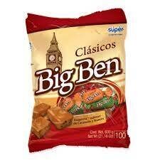 Dulces big ben x100un