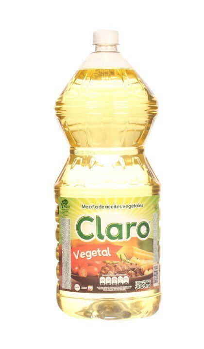 Aceite claro vegetal x3000ml