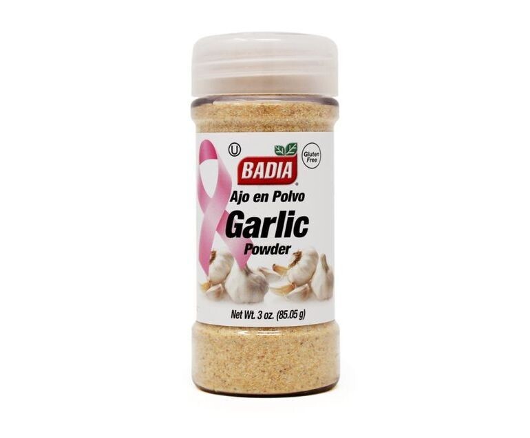 Ajo en polvo badia fco x85.05gr