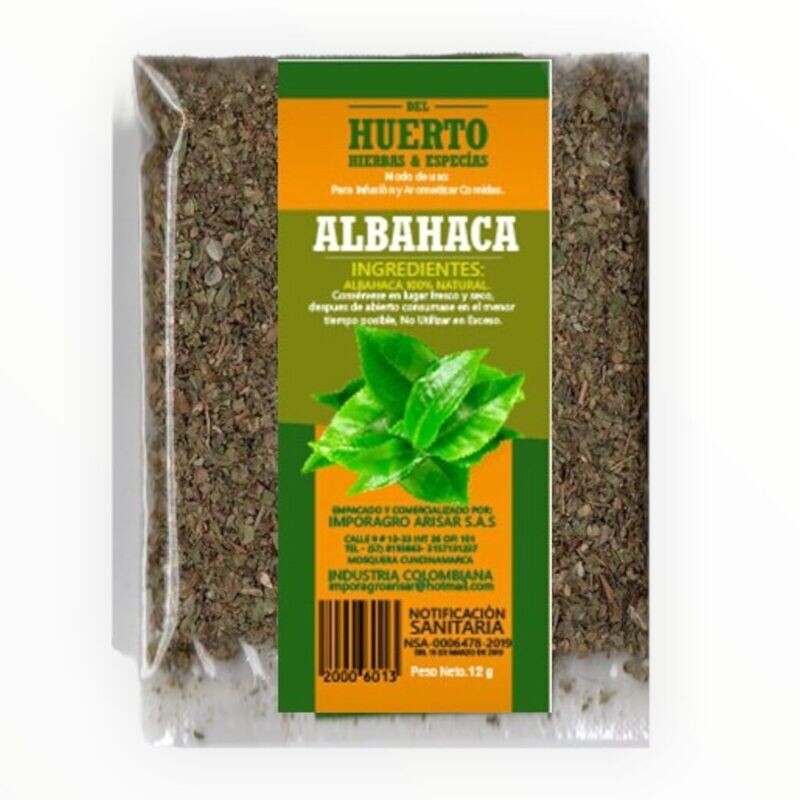 Albahaca imporagro *12gr