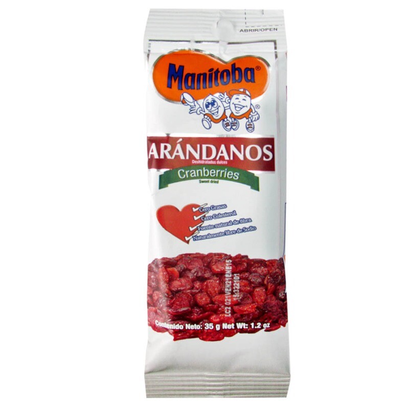 Arandanos deshidratados manitoba x3