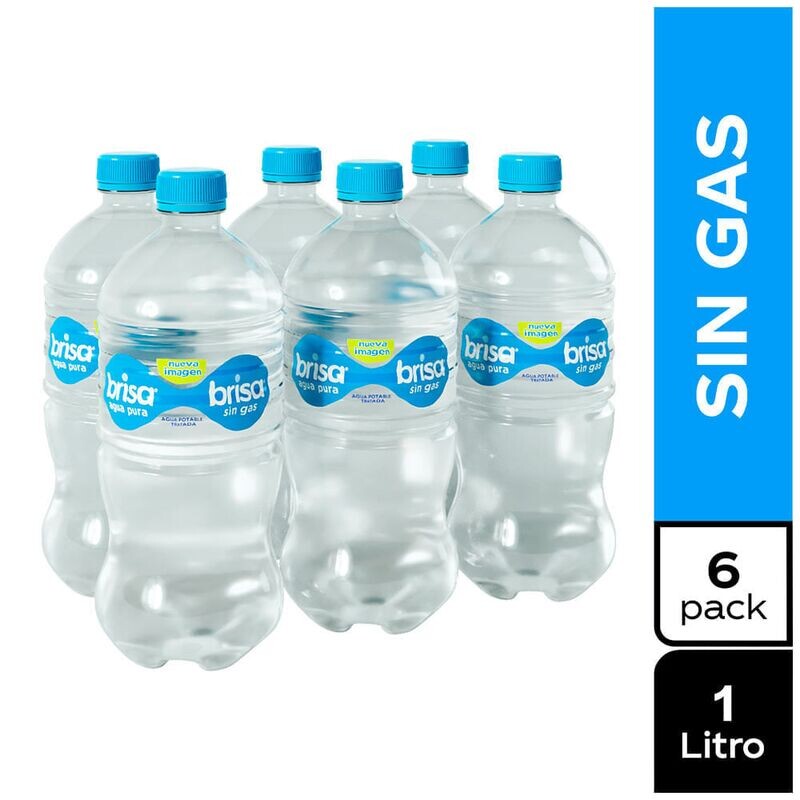 Agua brisa x1lt x6und