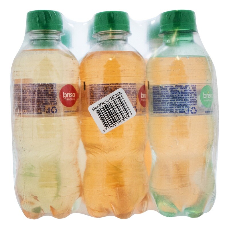 Agua brisa x280ml x9und p/e