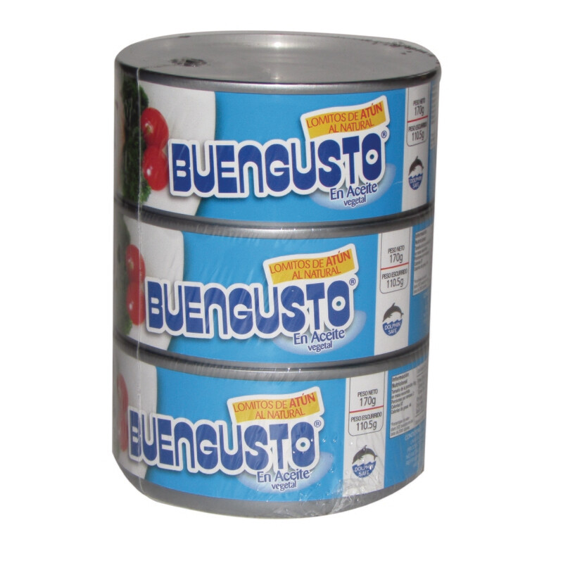 Atun b/gusto aceite x170gr x3un