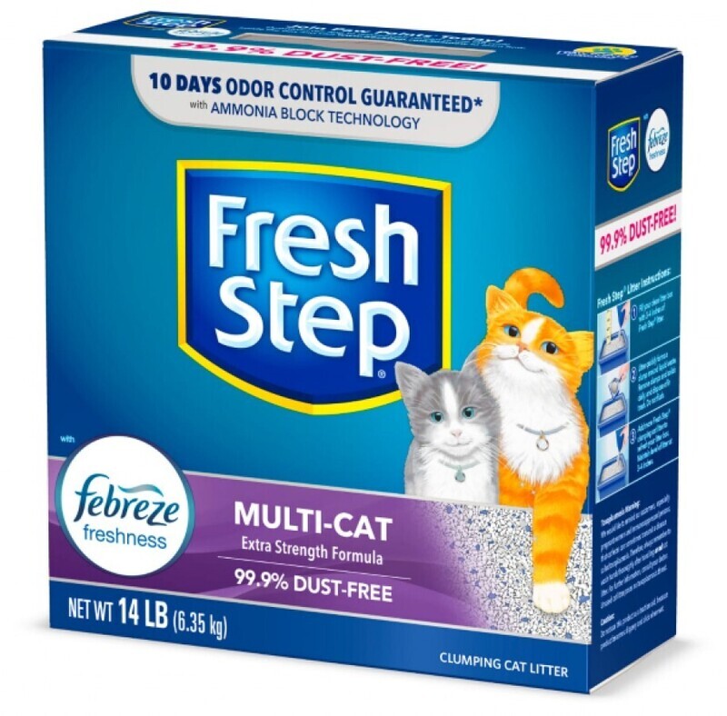 Arena para gato fresh step x7lb