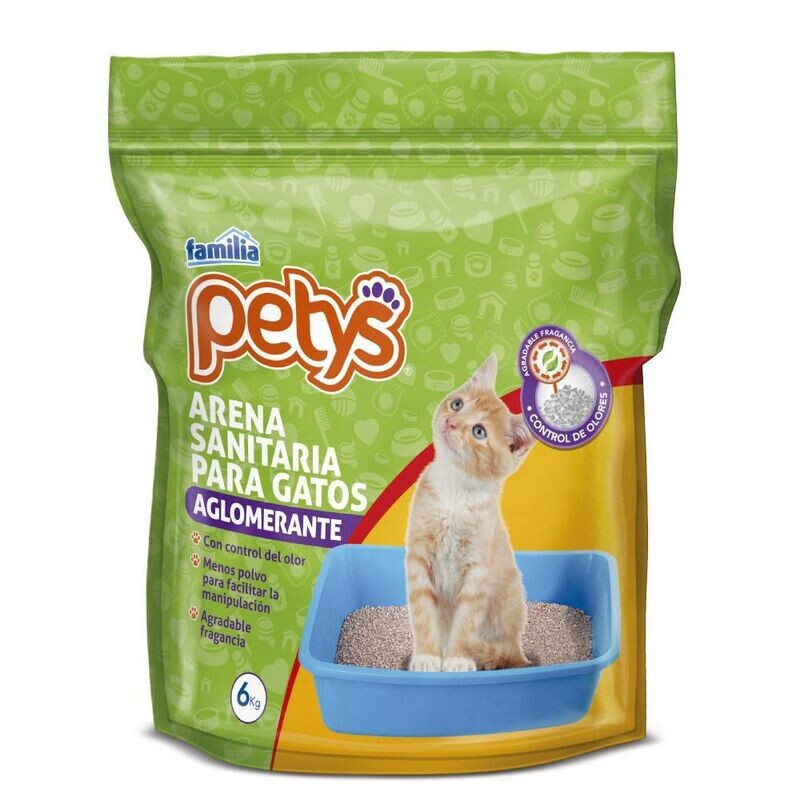 Arena petys gatos *6kg
