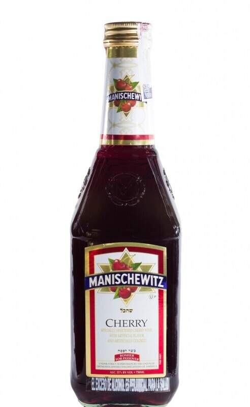 Vino dul manischewitz cereza *750ml