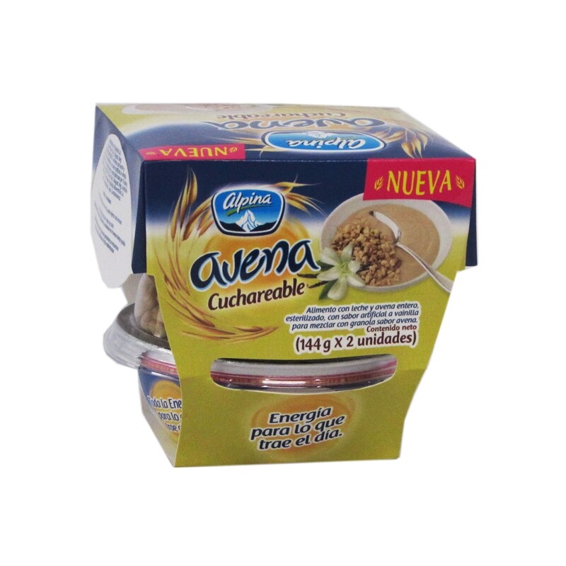 Avena alpina cuchareable x2un x144g