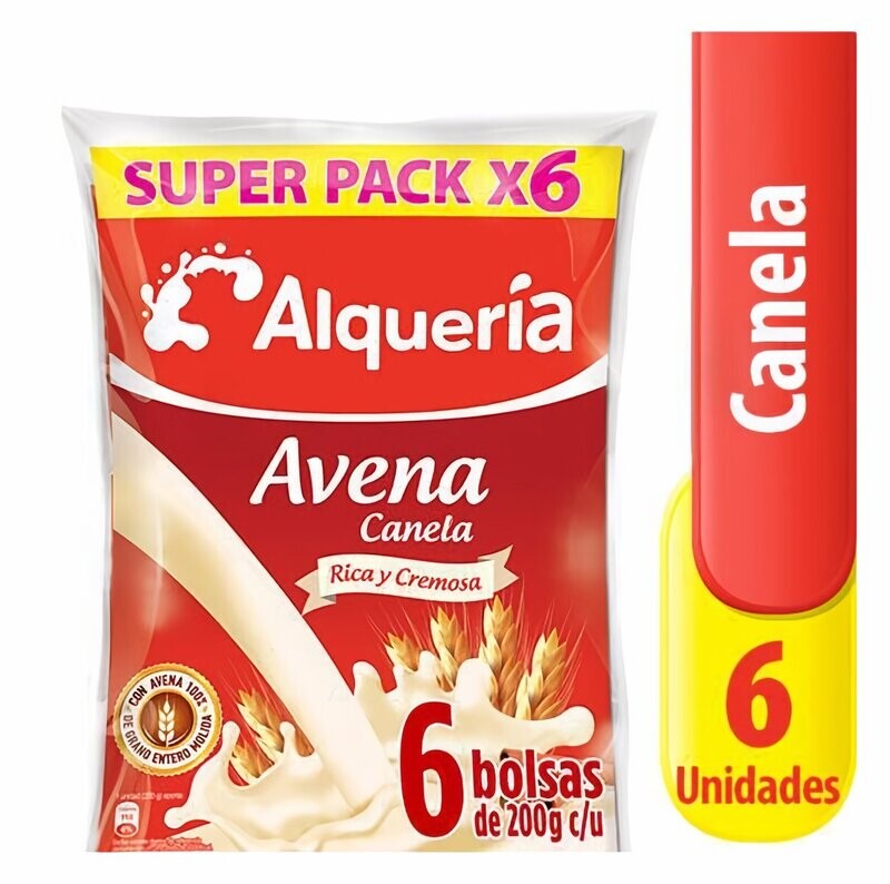 Avena alqueria light canela x250g