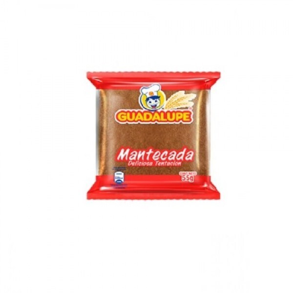 Mantecada guadalupe 50g x unidad