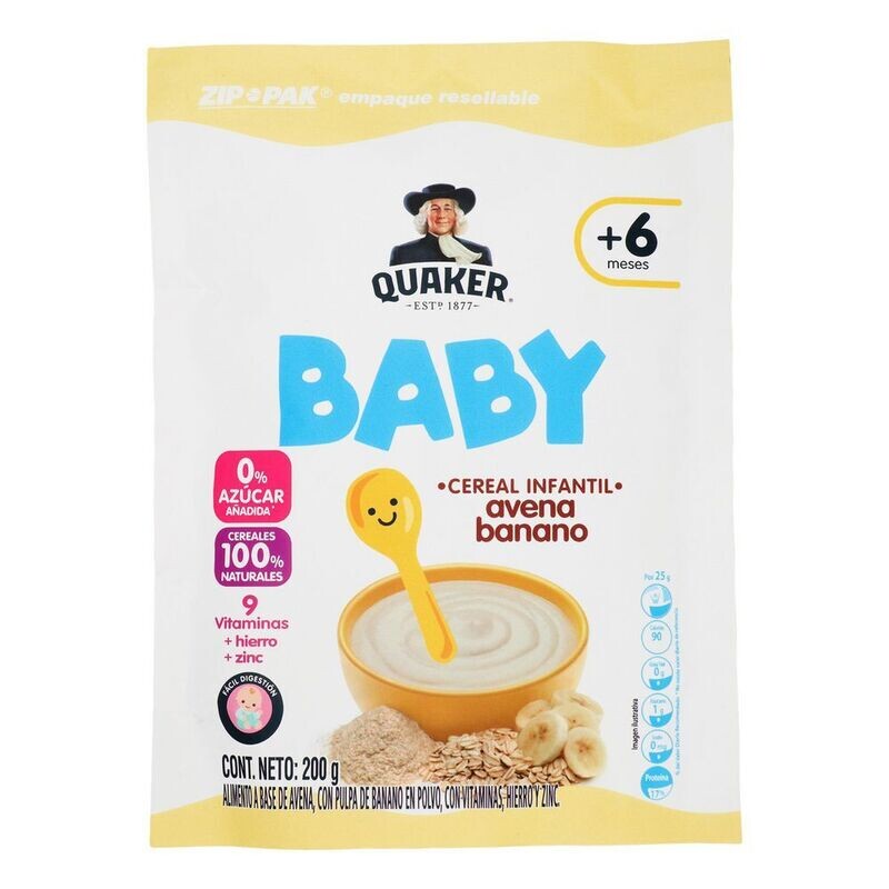 Avena baby quaker dpack x200gr