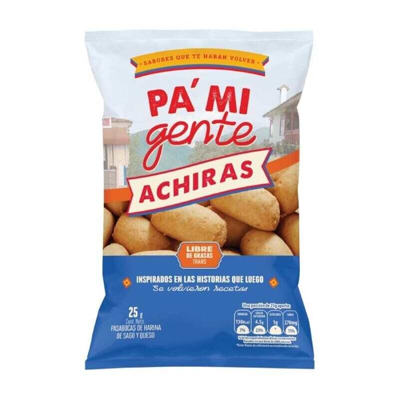 Achiras tres quesos bimbo x25gr