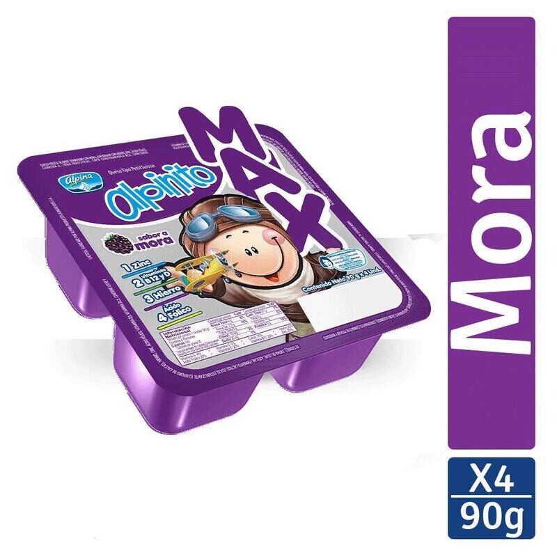 Alpinito max x90gr x4un