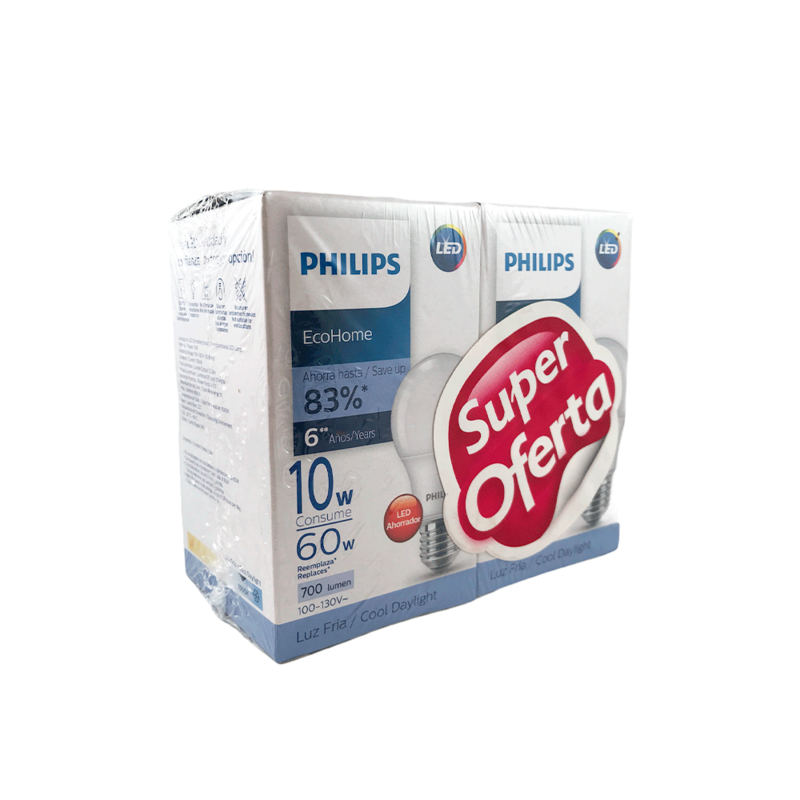 Bom philips 2*10w luz blanca led