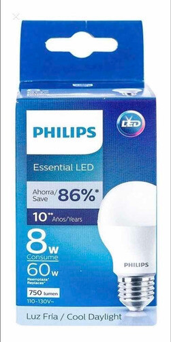 Bom philips ess led 8w *3und