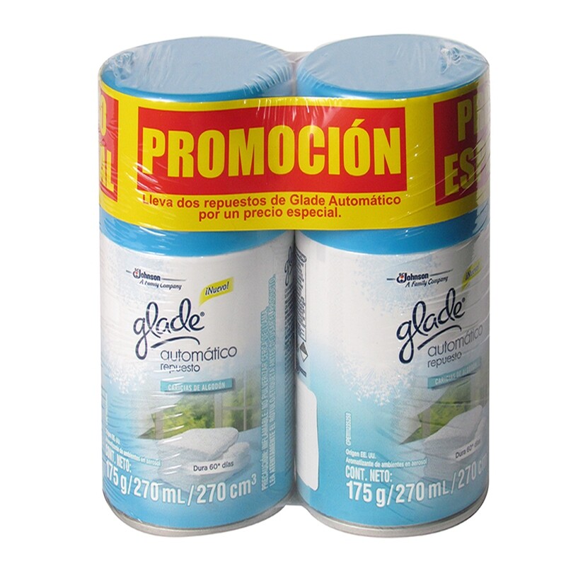 Ambientador glade automatico x175gr