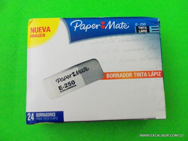 Borrador tinta lapiz e-250 x24
